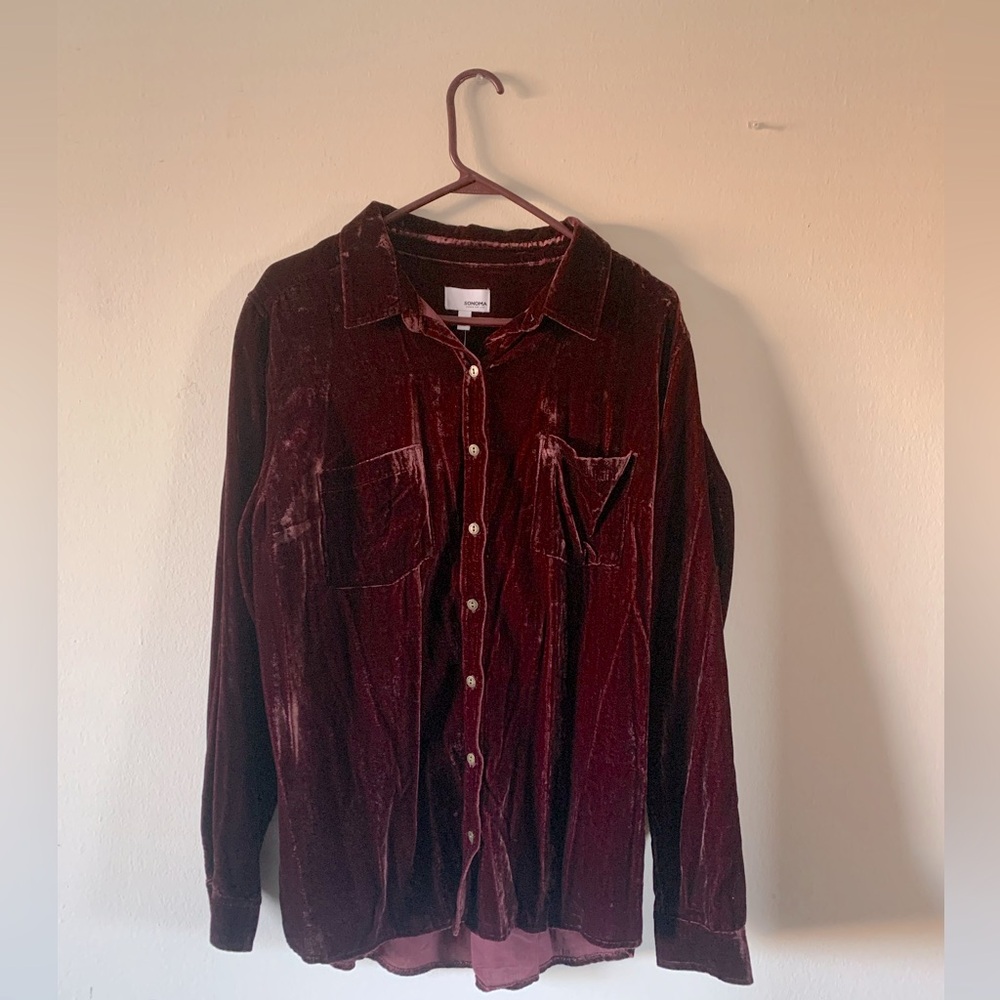 Sonoma Velvet Shirt
Size XL